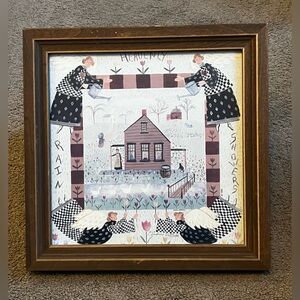 Vintage ‘The Heart of America Portfolio’ by Carol J. Endres Framed Wall Art